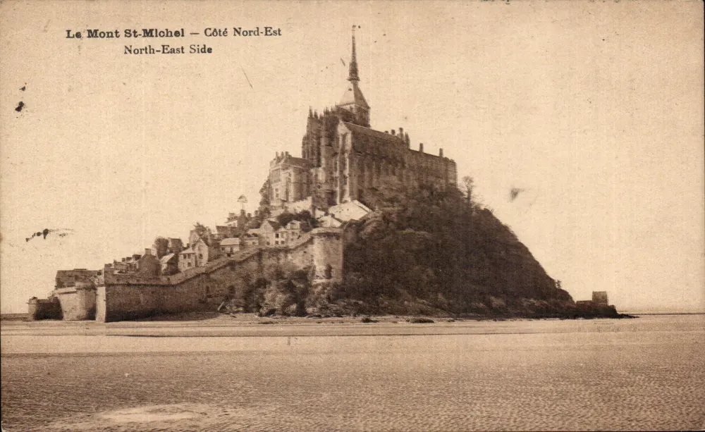 Mont St. Michel — Nord-Osten — Verlag unbekannt - Vorderseite