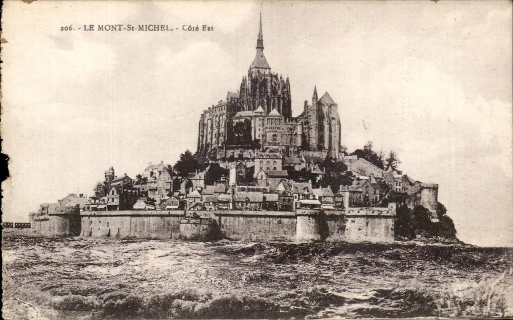 De Mont-Saint-Michel - Oostzijde - Laurent-Ver Nennes, n°206 - Voorkant