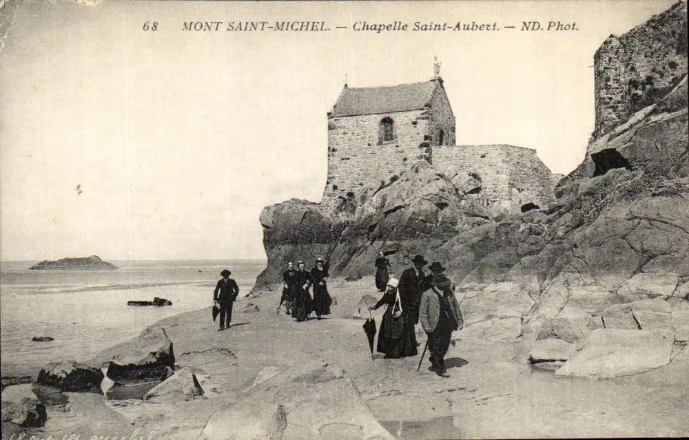 Mont Saint-Michel — Chapelle Saint-Aubert — ND. Phot. - Recto