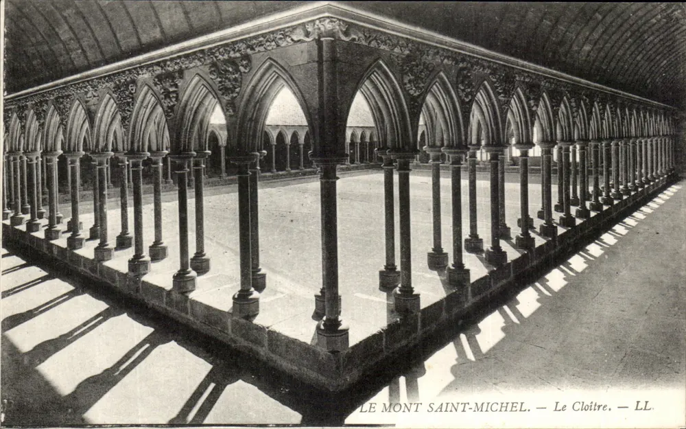 O Monte Santo-Miçael — O Claustro — LL - Frente