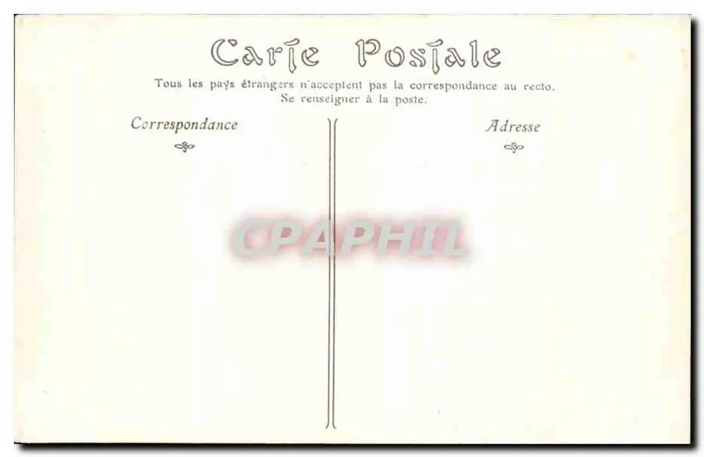 Mont Saint-Michel — Ansicht von der Südseite, aufgenommen östlich der Digne — unbekannter Verlag, Seriennummer 81 - Rückseite