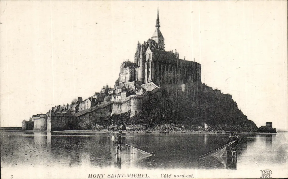 Mont-Saint-Michel — Nordosten — JND Phot. - Vorderseite