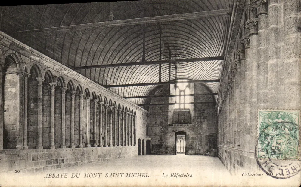 Abtei Mont Saint-Michel — Das Refektorium — Collections ND Phot - Vorderseite