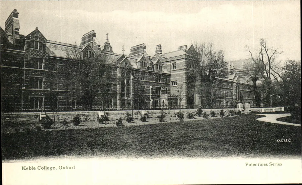Keble College, Oxford — seria Valentinés n°6282 — wydawca nieznany - Awers