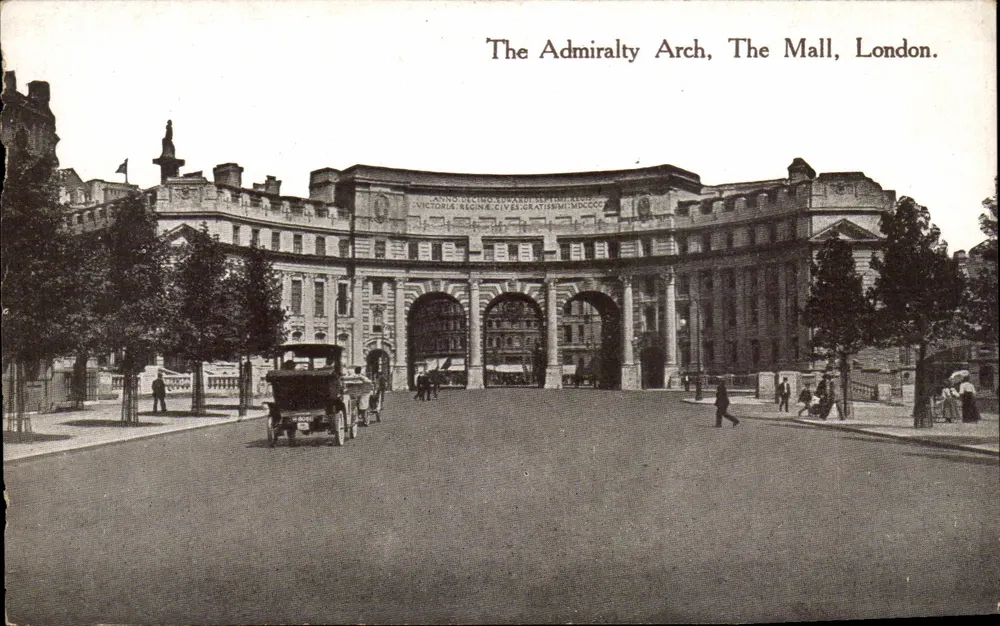 The Admiralty Arch, The Mall, London — Verlag nicht sichtbar, Seriennummer nicht sichtbar - Vorderseite