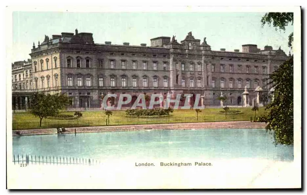 Palácio de Buckingham — Londres — 219 - Frente
