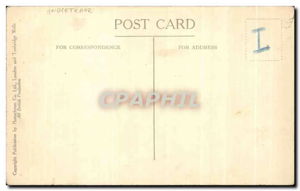 Londres - Royal Exchange & Bank — éditeur Angleteerre Co. Ltd. n°7 - Verso
