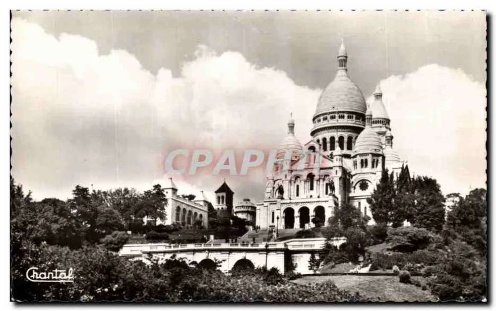 Die Basilika des Heiligen Herzens von Montmartre — Panoramablick — Éditions Chantal, n° 75 - Vorderseite