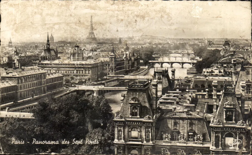 Paris - Panorama dos Sete Pontes — Gany, n° 3569 - Frente