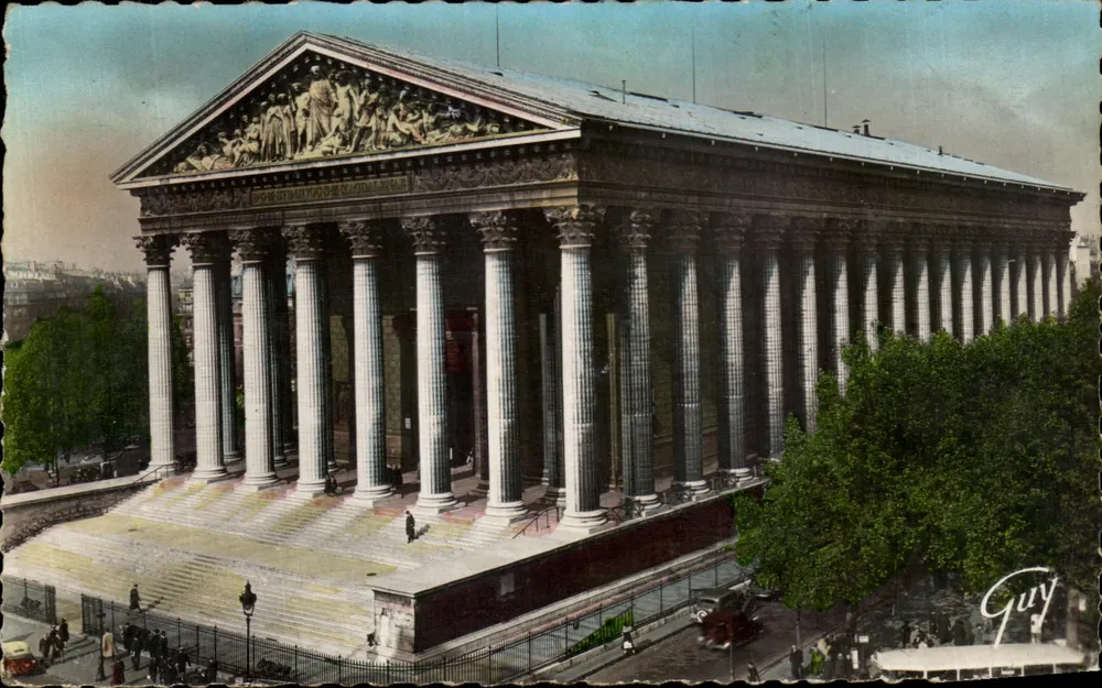 Kirche der Madeleine — Paris — Art Editions Guy - Vorderseite