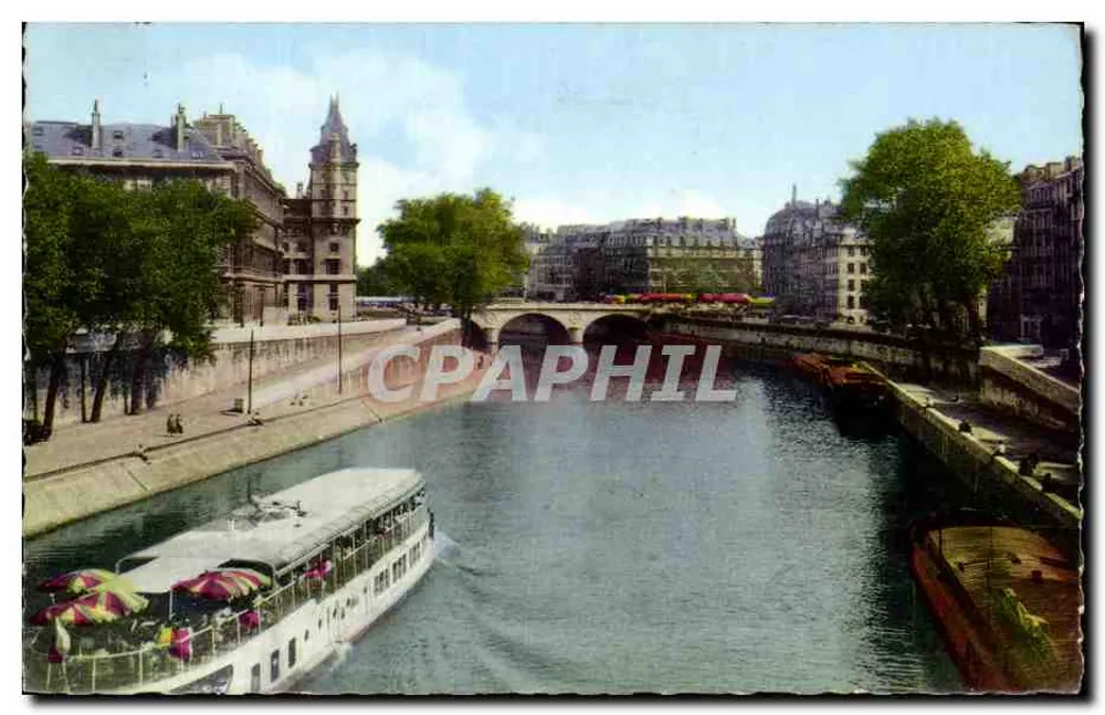 Paris — Pont-St-Michel und die Quais — Les Éditions ARLIX, Paris 12e - Vorderseite