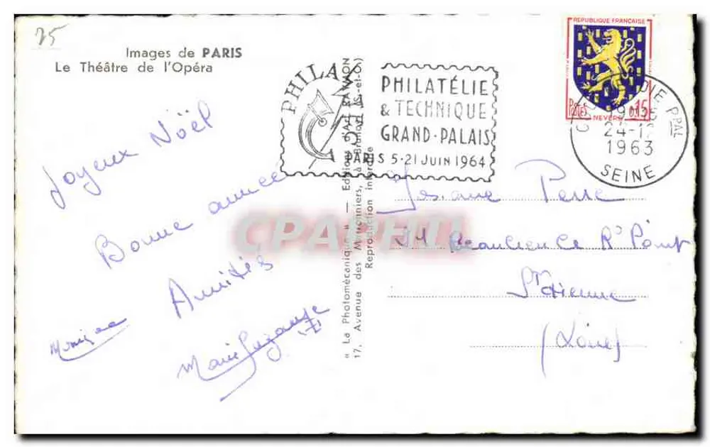 O Teatro da Ópera — Paris — Edições dos Mecânicos - Verso