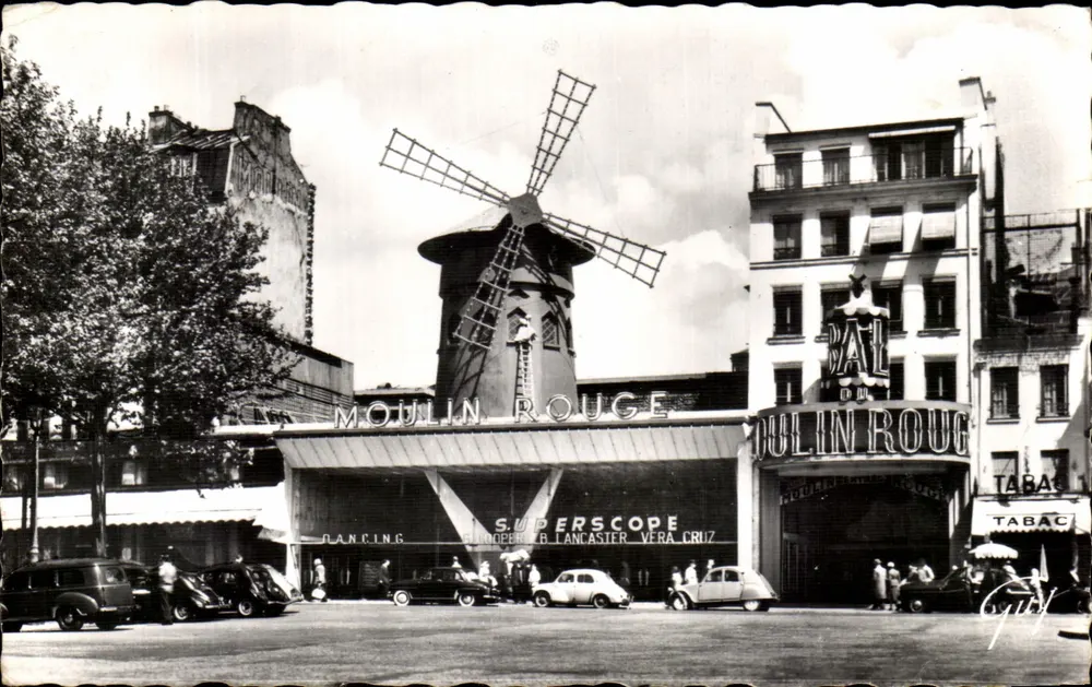 Le Moulin Rouge — Montmartre — Verlag d'Art GUY, n°3144 - Vorderseite