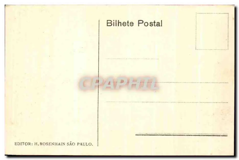 Salto (Arredores de São Carlos) — mehrstöckige Wasserfall — E. de São Paulo - Rückseite