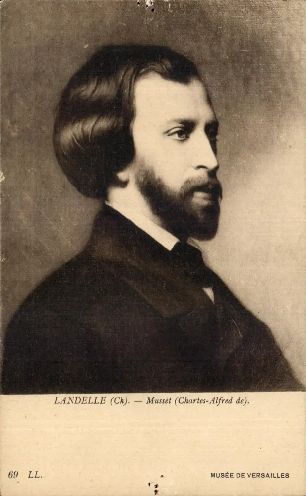 Landeelle (Ch.) — Mussét (Charles-Alfred de) — Musée de Versailles - Awers