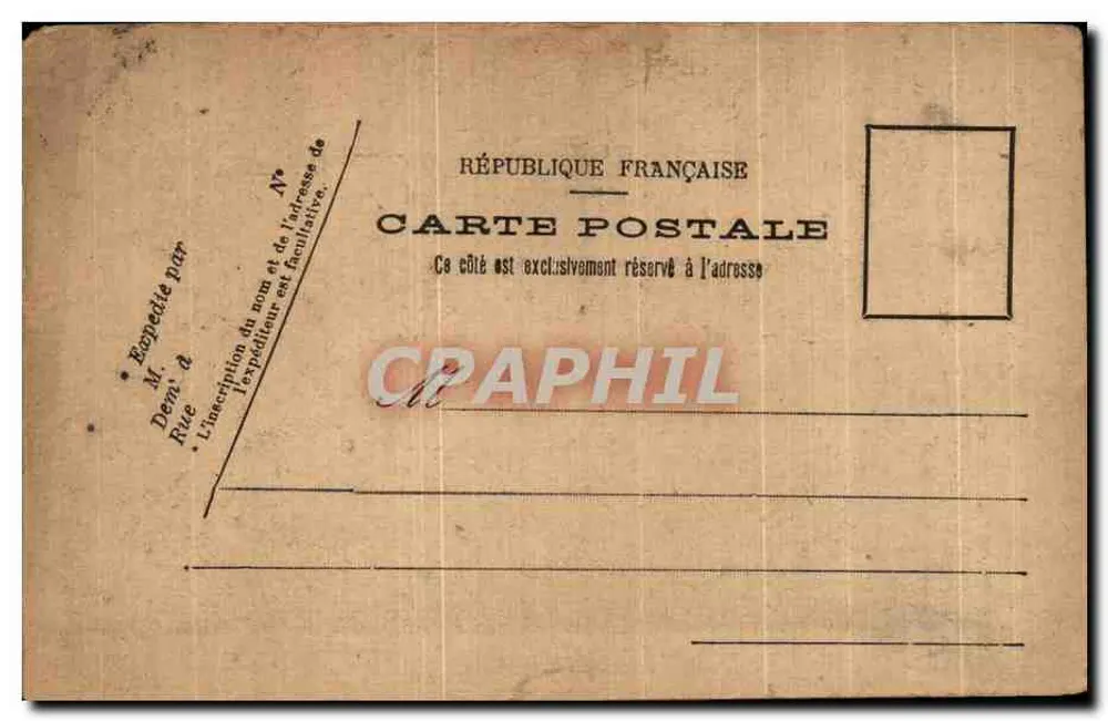 Pavillon innerhalb des Tempels von Kannukura — Verlag Cliché P. II (von Paris) - Rückseite