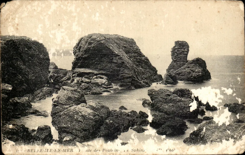 Belle-Île-en-Mer — Pointe des Poulinains, Le Sphinx — Foto - Vorderseite
