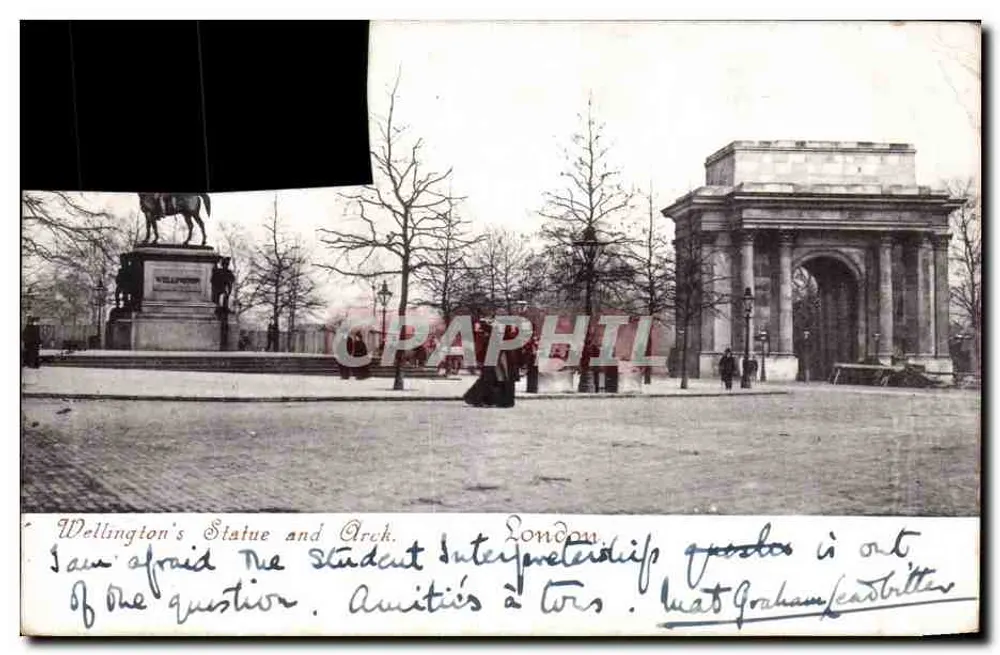 Wellingtons Statue und Triumphbogen — London — Excelsior Photo Series n°218 - Vorderseite