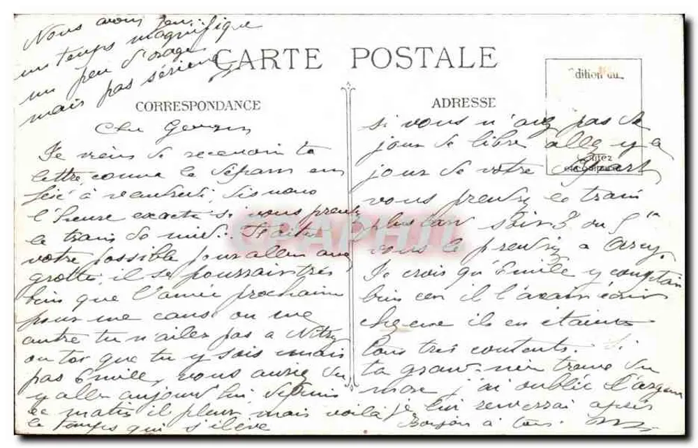 Lourdes — São Miguel e a Basílica — Édition du. - Verso