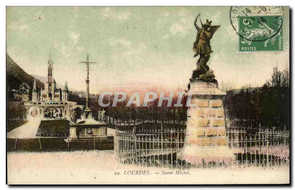 Lourdes — São Miguel — Edição F. Viron, n°29 - Frente