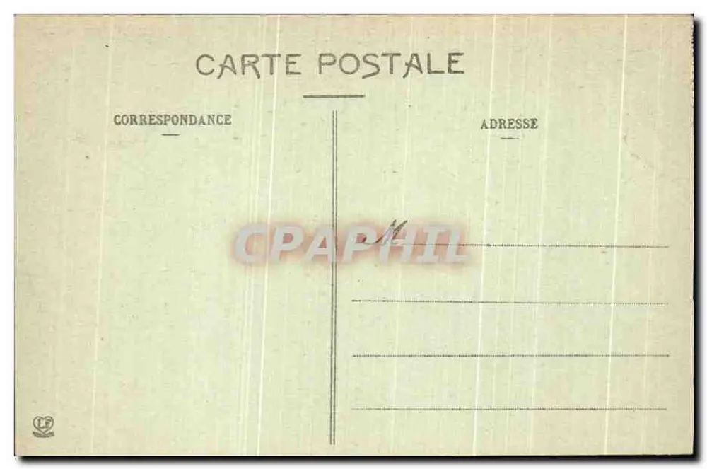 Berg von Bernadette am Konvent von Nevers — Les Hautes-Pyrénées — Diórama, Nr. 841 - Rückseite