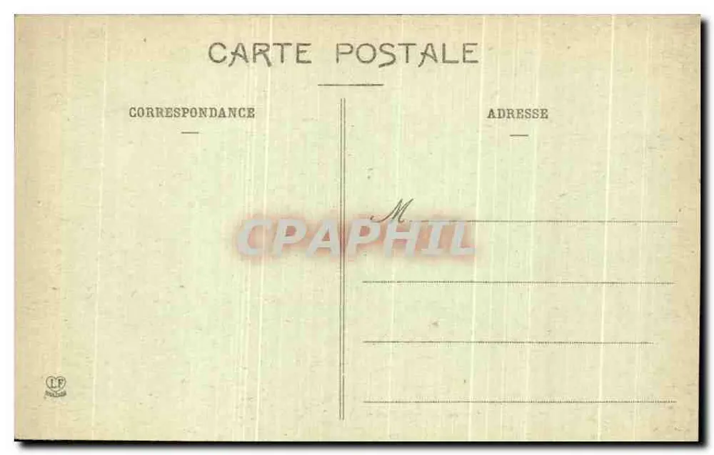Lembrança de Lourdes — Fototipia Laboische Frères Toulouse — N° III16 - Verso