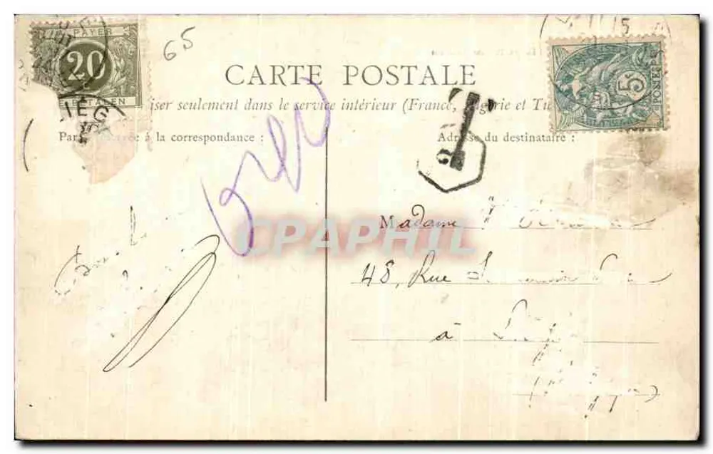 Lourdes — O Calvário Bretão — E. Frioux, Editor - Verso