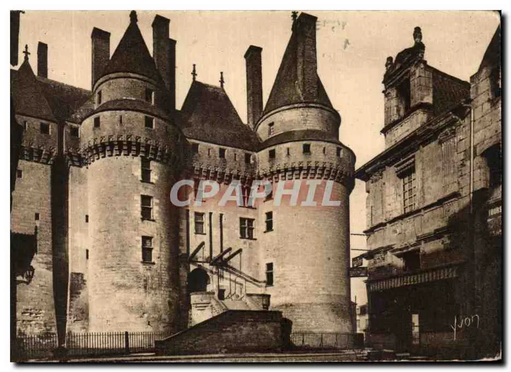 Schloss Langeais — Indre-et-Loire — Verlag Yvon, Nr. 20 - Vorderseite