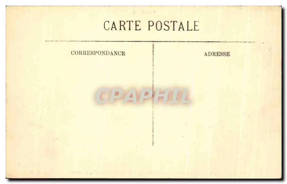 Cannes — Le Mont-Chevalier, Blick vom Hôtel Continental — Édit. H. W. - Rückseite