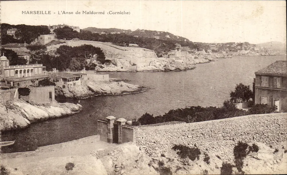 Marselha - A Ense de Maldormé (Corniche) - Frente