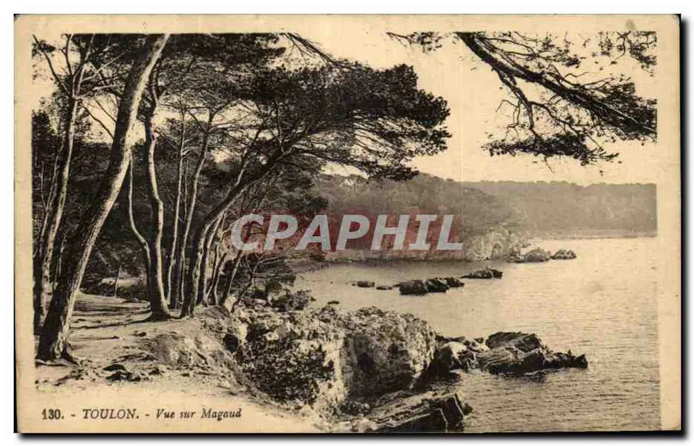 Toulon - Vista da costa de Magaud — n°130 - Frente