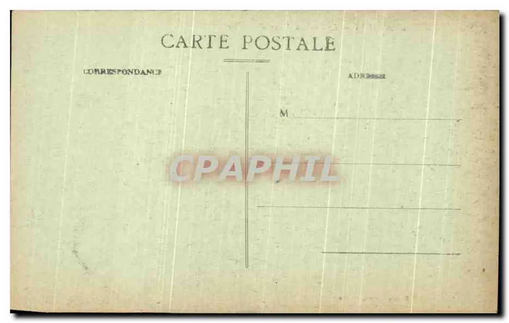 Angers — O Castelo — Vista geral — Edição Laroue, Angers - Verso