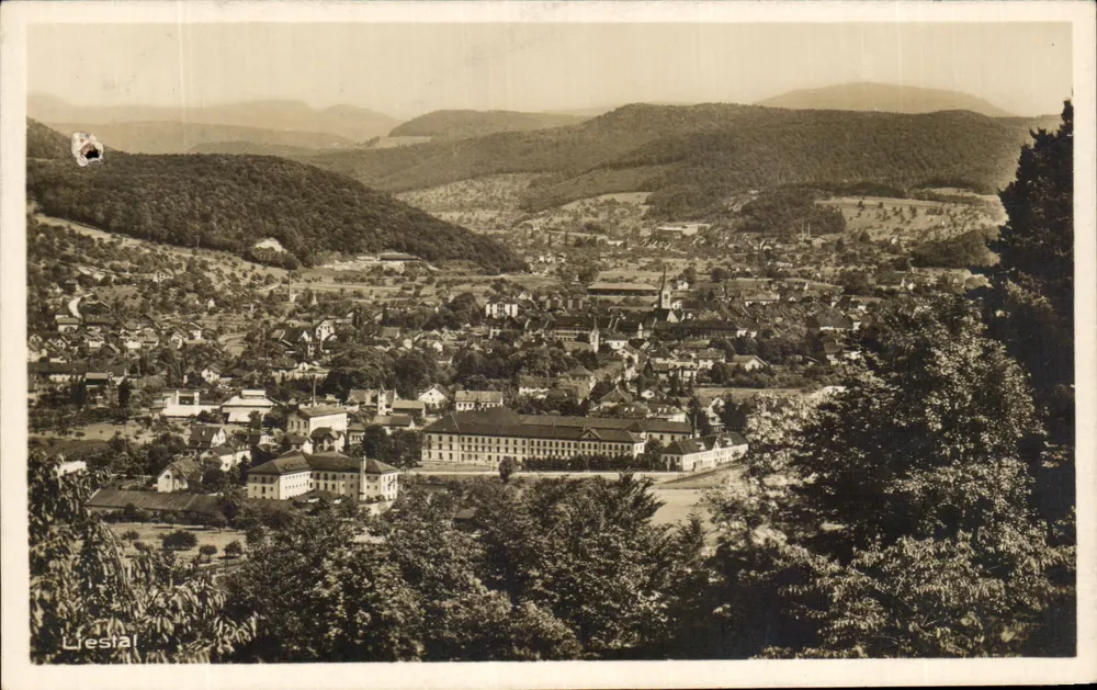 Liestal — Panoramablick — Edition Photobog, Zürich - Vorderseite