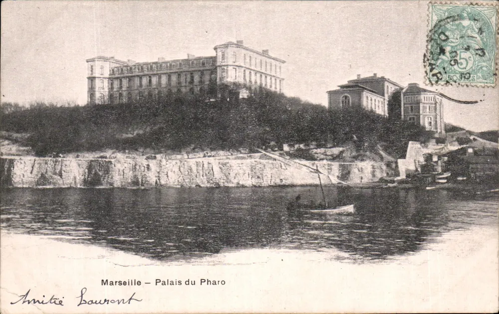 Marseille — Palácio do Farol — Amitié Laurent - Frente