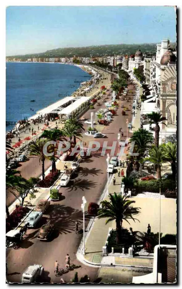 Die Côte d'Azur — Nice, die Promenade des Anglais — Editionen « MAK » - Vorderseite