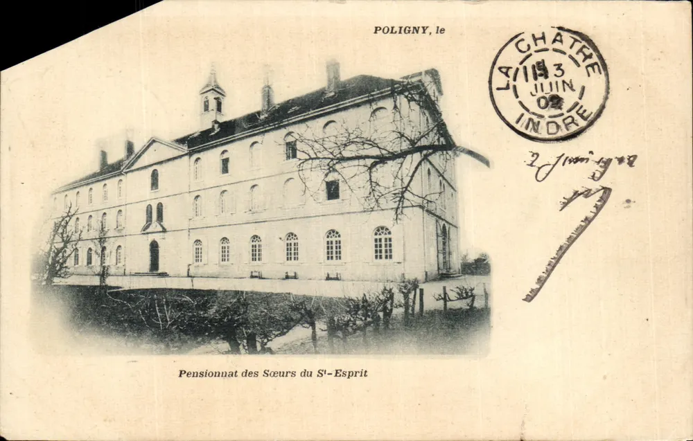 Pensionnat des Sœurs du Saint-Esprit — éditeur : POLIGNY, le - Frente