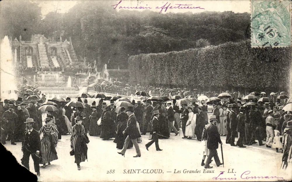 SAINT-LOUD. — Les Grandes Eaux — Louis Cunman — n° 288 - Frente