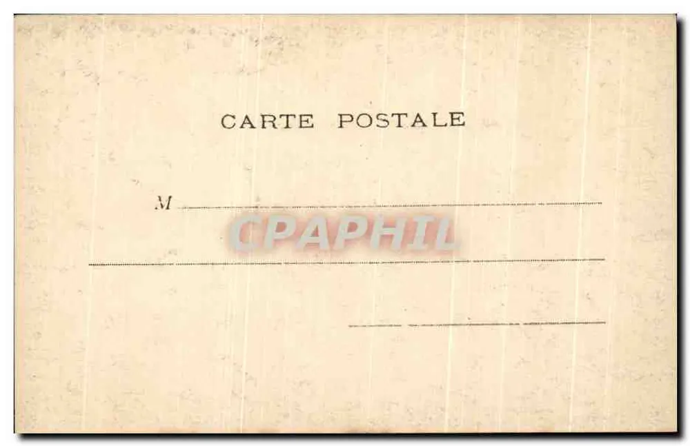 Religiöse Frau in der Kapelle — Château F. Géniaux, Paris — Nr. AM 1919 - Rückseite