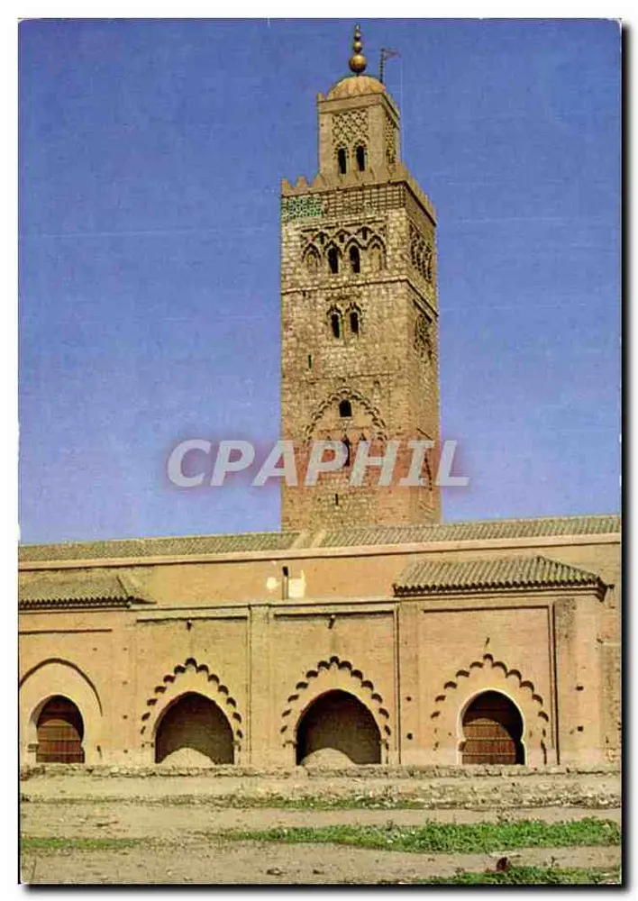 Moskee Koutoubia — Marrakech — uitgever COLOR MARRAKECH, n° 161 - Voorkant