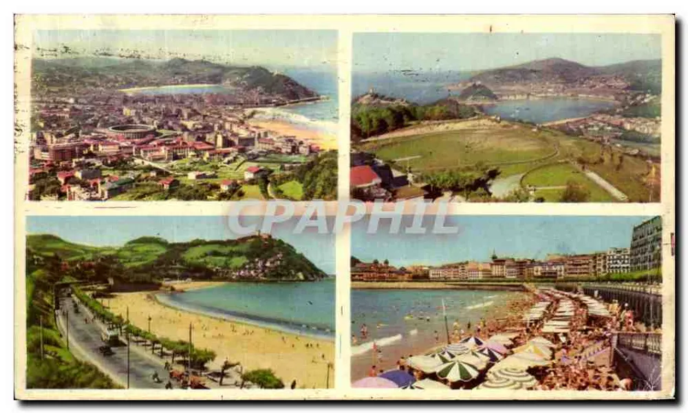 San Sebastián — vista generale — FOTOCOLOR 102 - Recto