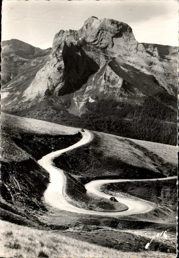 Le Pic du Ger und le Per à Cheval — Route du Col d'Aubisque — Édition Jove & Affilé - Vorderseite