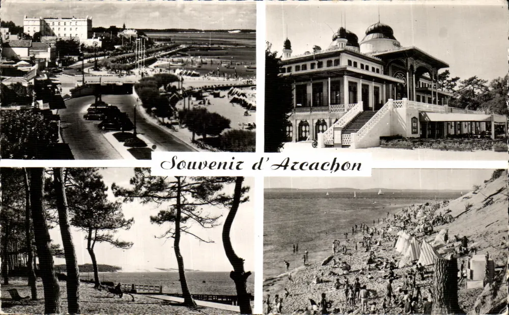 Arcachon — Erinnerungen an Arcachon — Éditions Glaniény - Vorderseite