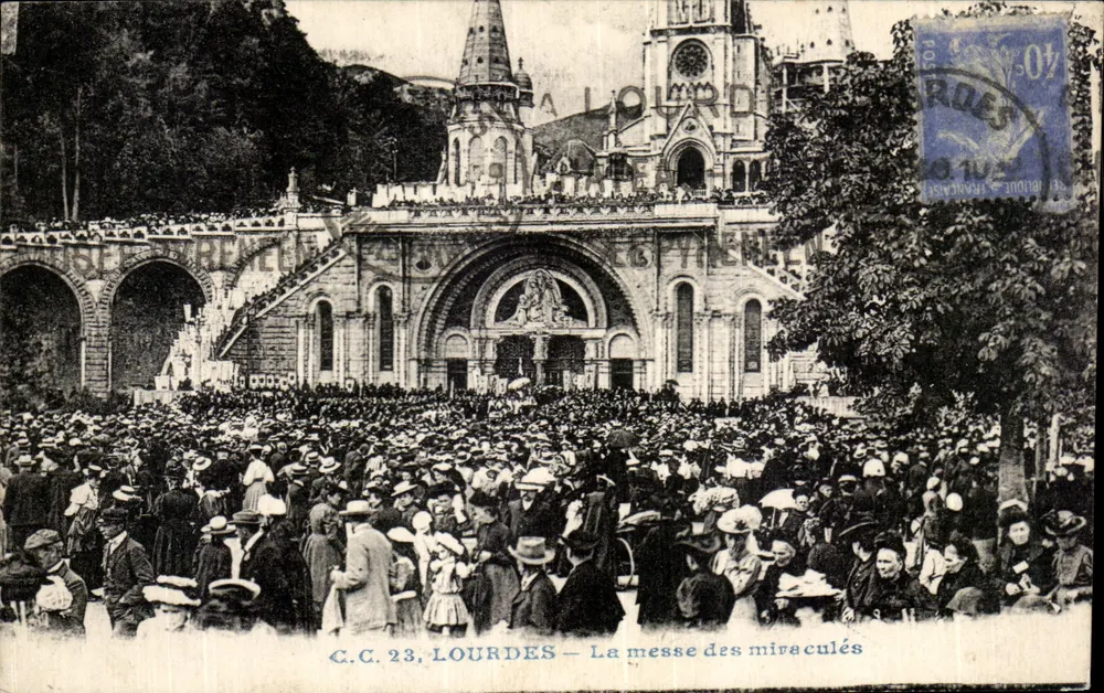 Lourdes — A missa dos miraculados — C.C. 23, editor C. C. 23 - Frente