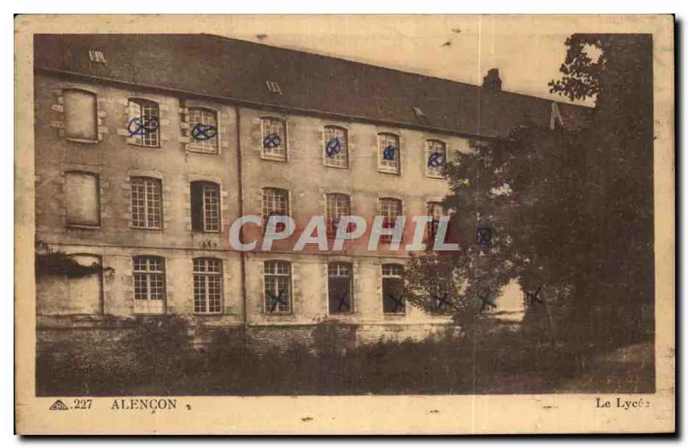 Alençon — Le Lycée — éditeur ALENÇON n°227 - Awers