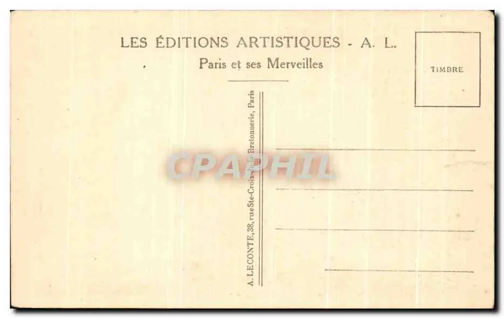 PARIS. — Notre-Dame (fachada) — Igreja de Notre-Dame. - Verso