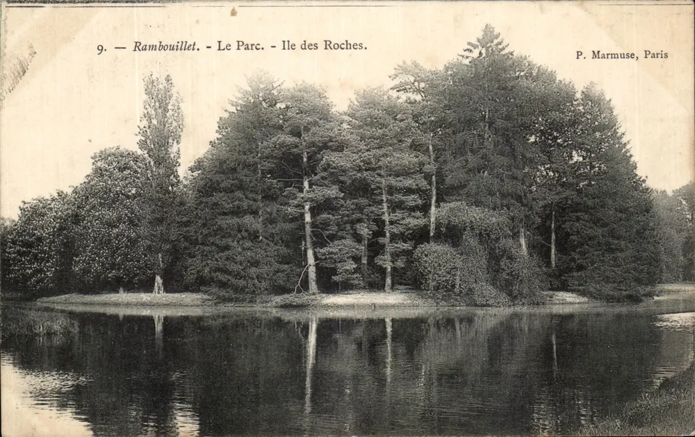 Rambouillet - O Parque - Ilha das Rochas — P. Marmuse, Paris - Frente