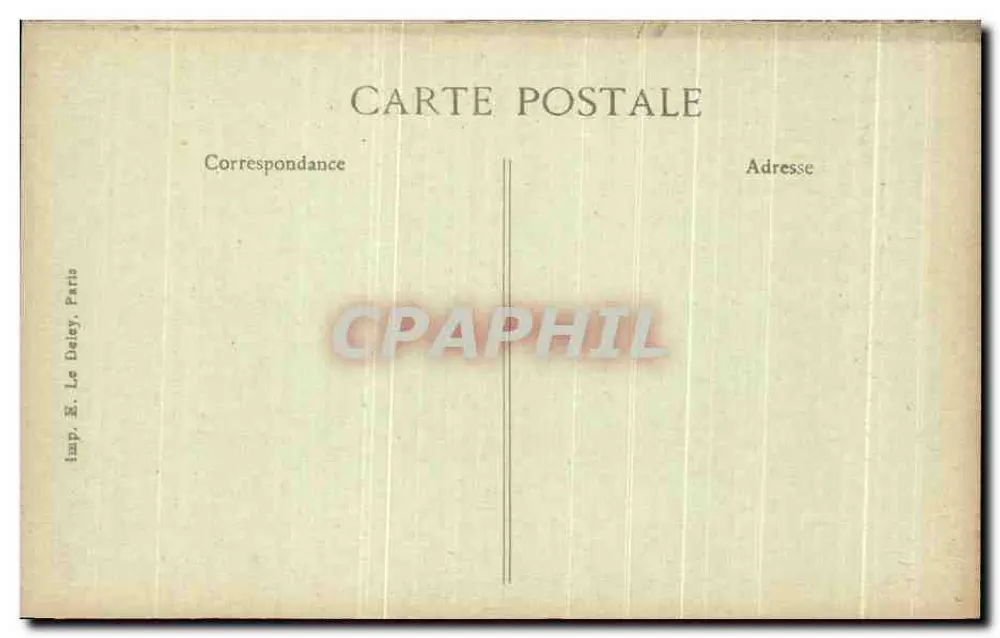 Royat — La Croix des Apôtres — Verlag Le Deley, Paris - Rückseite