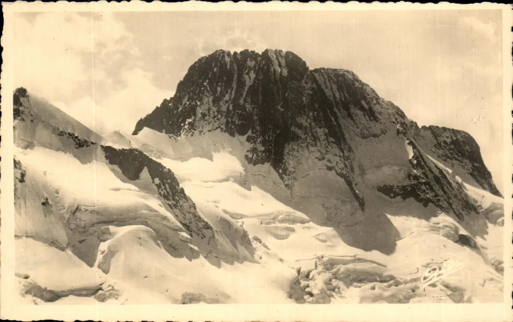 Monte Branco — vista alpina — Edição G. Dufour, n° 238 - Frente