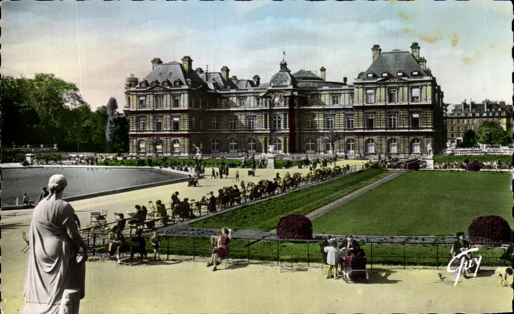 Jardin du Luxembourg — Palais du Luxembourg (1615-1620) — Éditions GUY - Vorderseite
