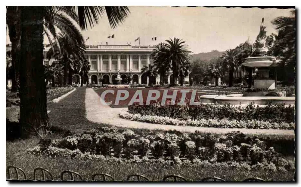 Nice - Les Jardins Albert-Ier und das Casino — Édition Latigny - Vorderseite